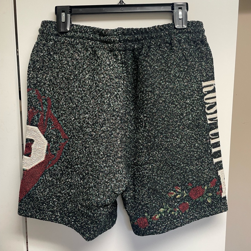 Embroidered Portland gear brand shorts